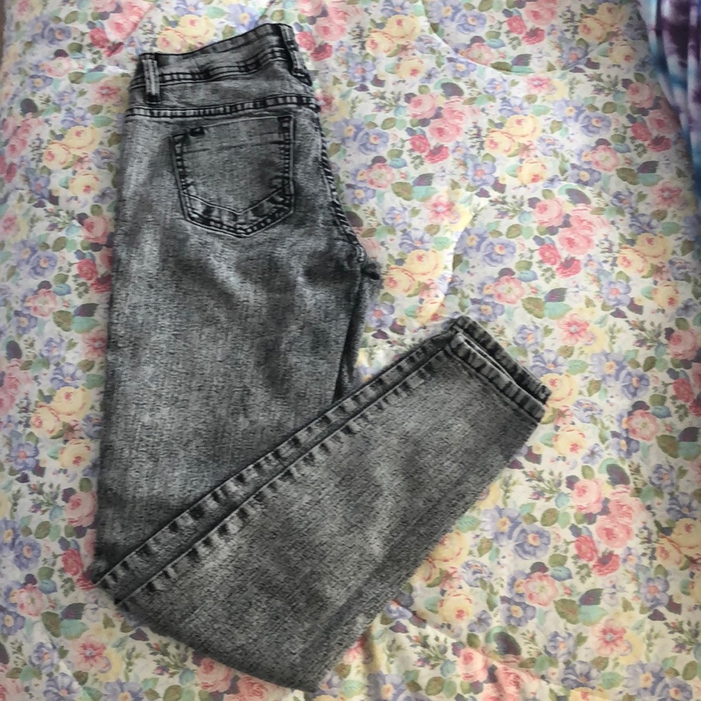 Lovesick jeans (The Skinny) Acid wash grey